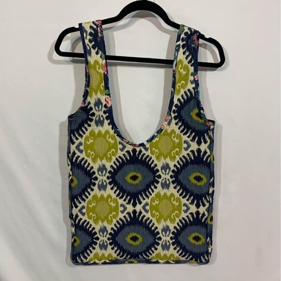 Free People Vibes! Homemade teachers bookbag. Thick straps. Heavy duty material. - Picture 1 of 7